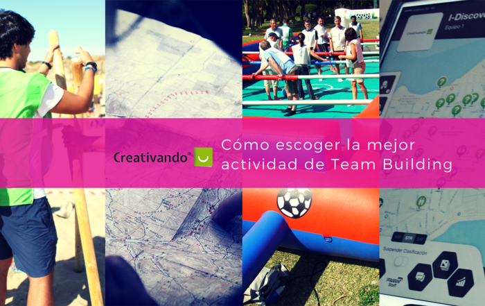 Elegir la mejor actividad de Team Building