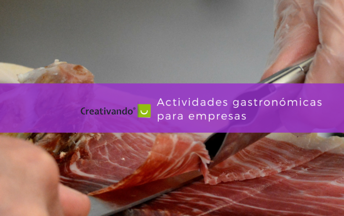 Actividades de gastronomía para empresas