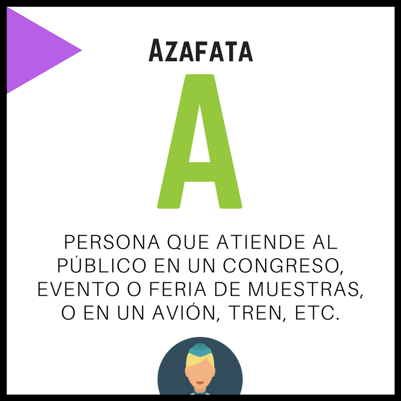 Azafata de eventos definición 