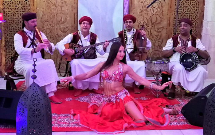 Espectáculo de la cena Andalusí que muestra como conseguir eventos corporativos originales